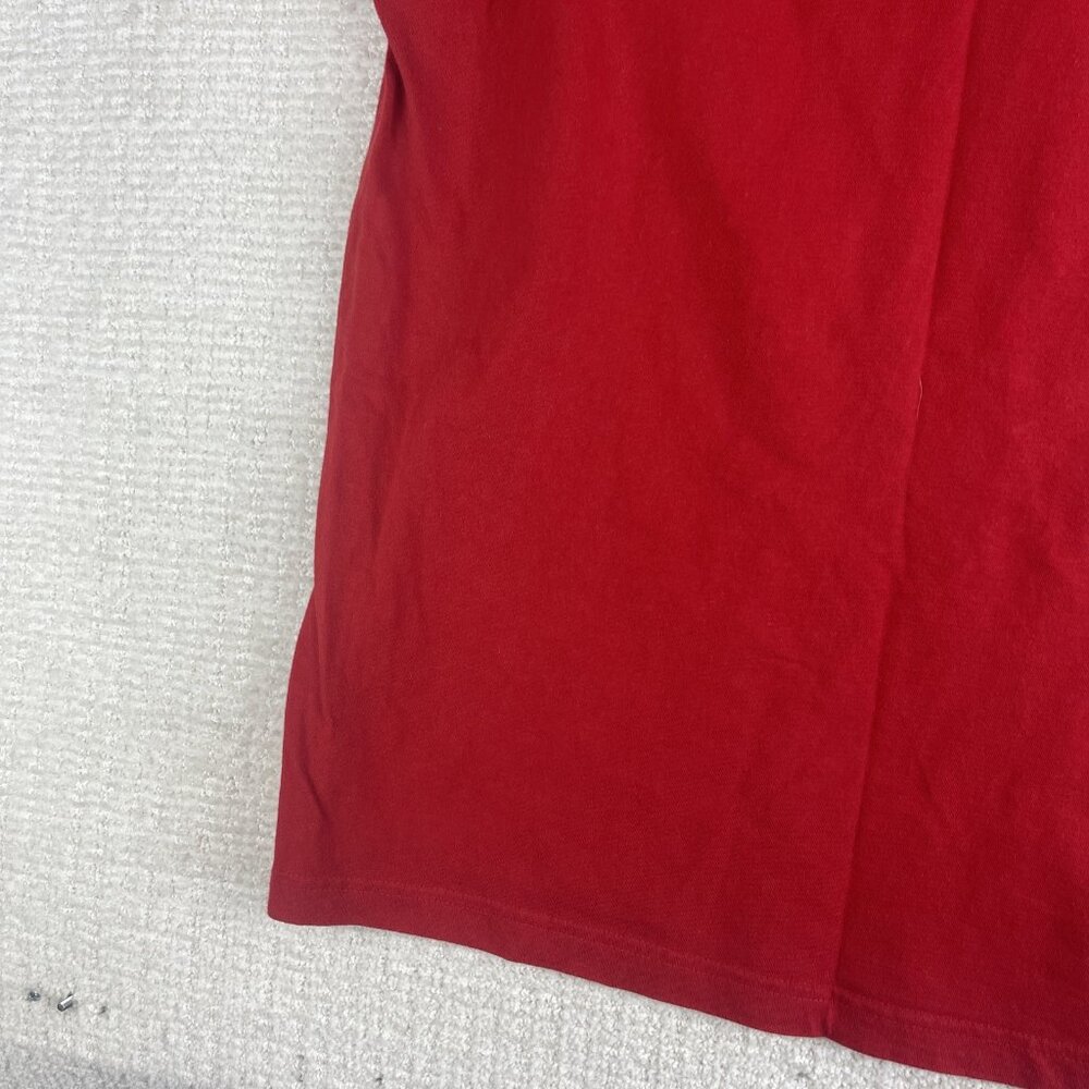 Vintage Ferrari T Shirt Mens Large L Red Short Sleeve Scuderia Logo 2002 - - Picture 16 of 16